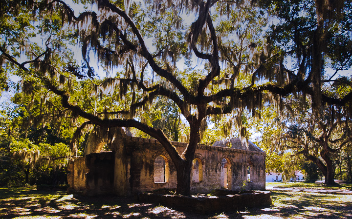ChapelOfEase_9365.jpg - Chapel of Ease  A "tabby" structure made from fired oyster shells
