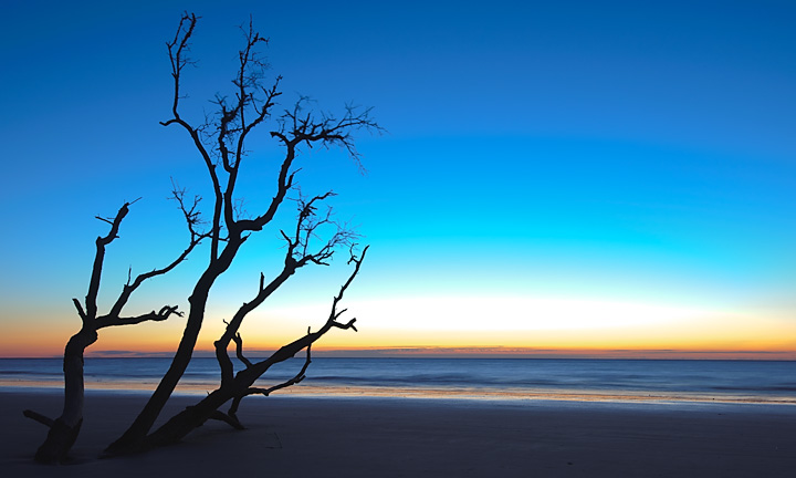 HuntingIslandSunrise_9073b.jpg - Sunrise, Hunting Island, South Carolina