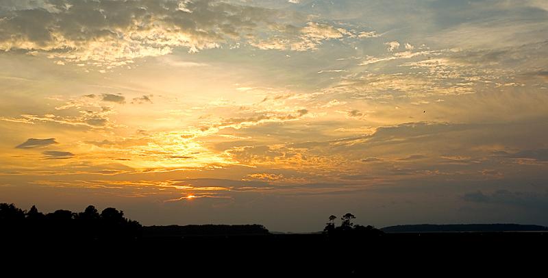 Sunset_StHelena_3996.jpg - Sunset looking across the marsh to the sound