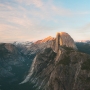 Half Dome at Sunset from Glaicer Point - June 2011