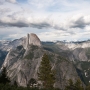 Half Dome showing Vernal and Nevada Falls- June 2011
